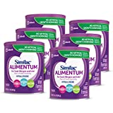 Similac Alimentum, Hypoallergenic Infant Lactose Free Formula Powder, for Food Allergies and Colic, Starts Reducing Excessive Crying Within 24 Hours, Easy to Digest, 72.6 Oz, Pack of 6